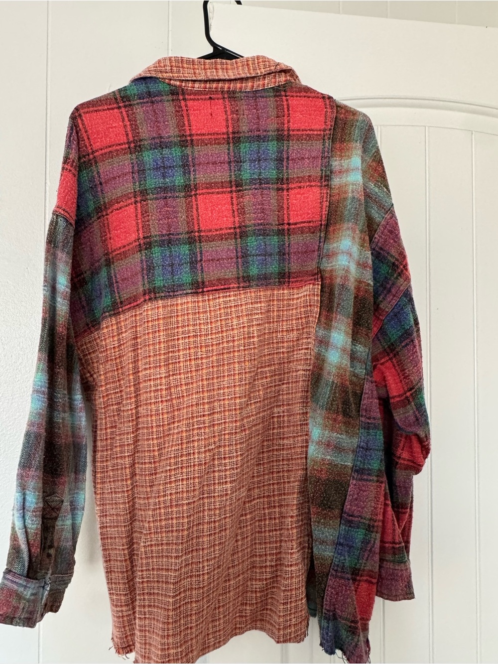BDG Patchwork Plaid Button-Down Shirt - Picture 3 of 3